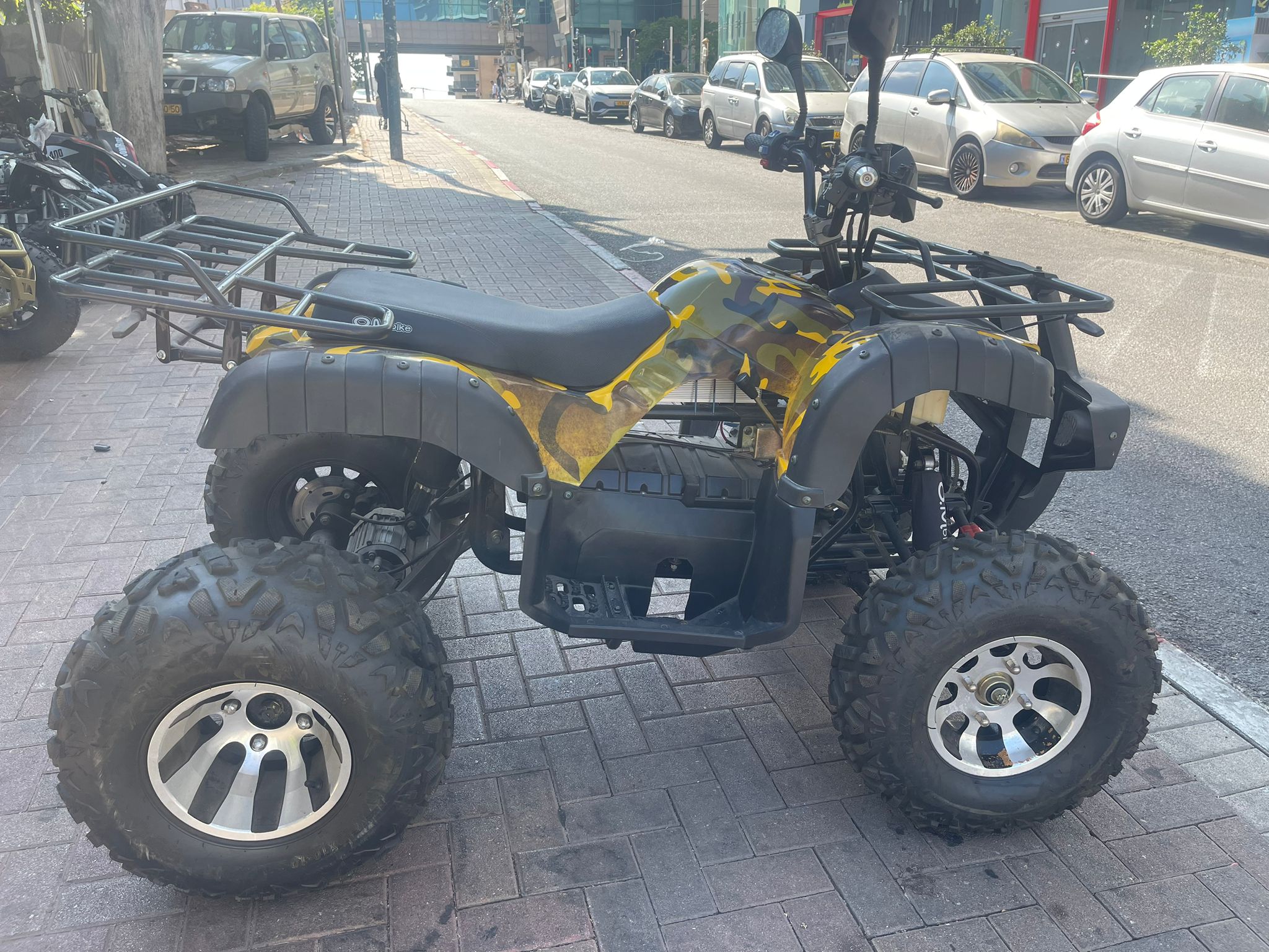 יד שנייה! טרקטורון האמר 72V חשמלי
